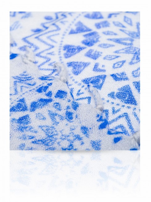 Палантин Женский W-MOSAIC/BLUE